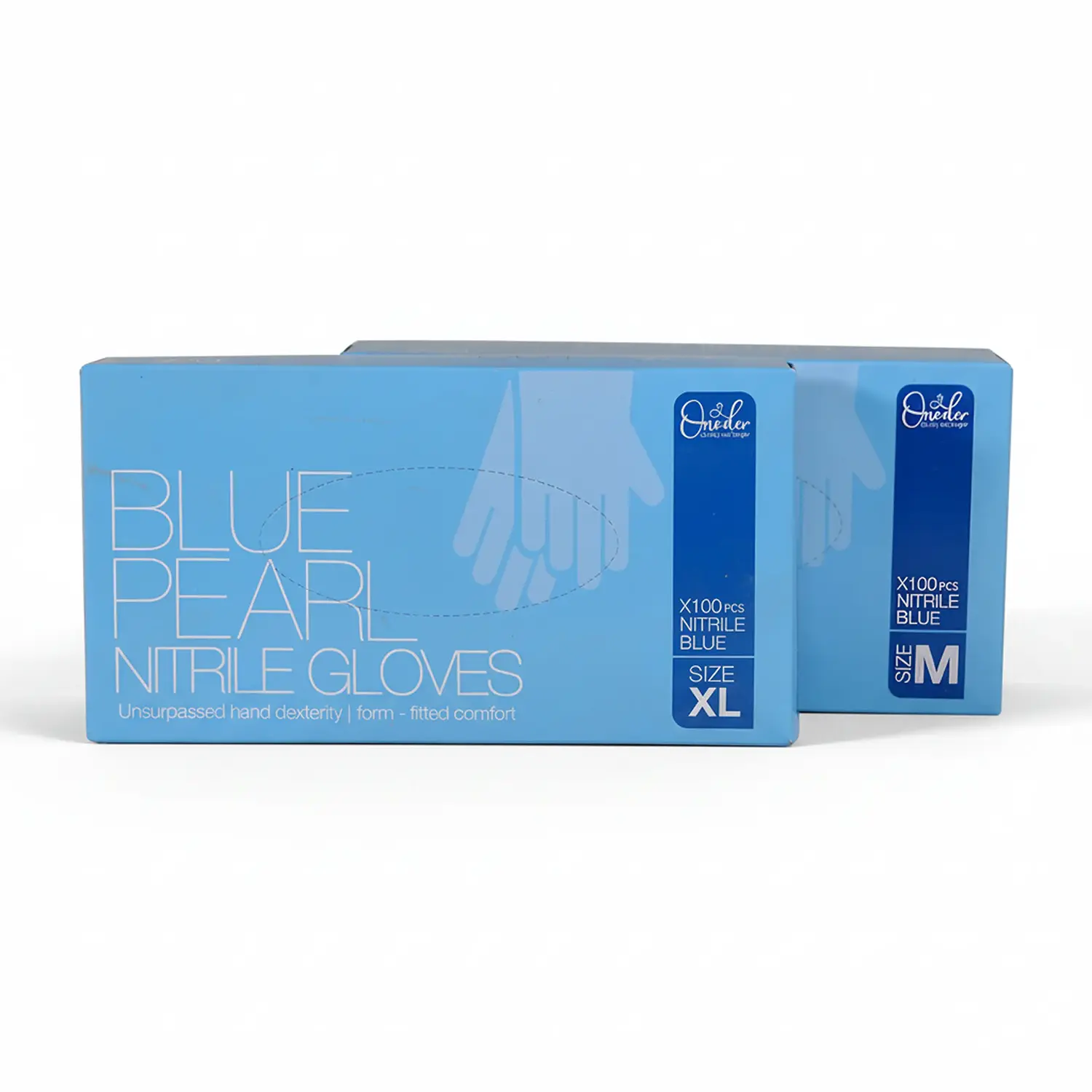 חבילת כפפות מעבדה ללא אבקה